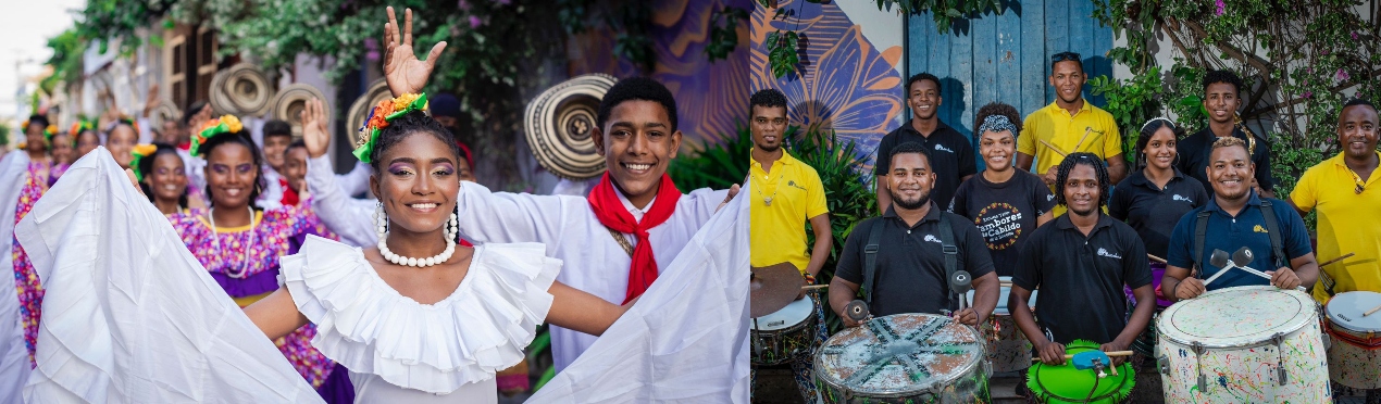 Prensa Promigas Una muestra representativa del programa Impulso Joven se hizo presente en la Ruta de Independencia.