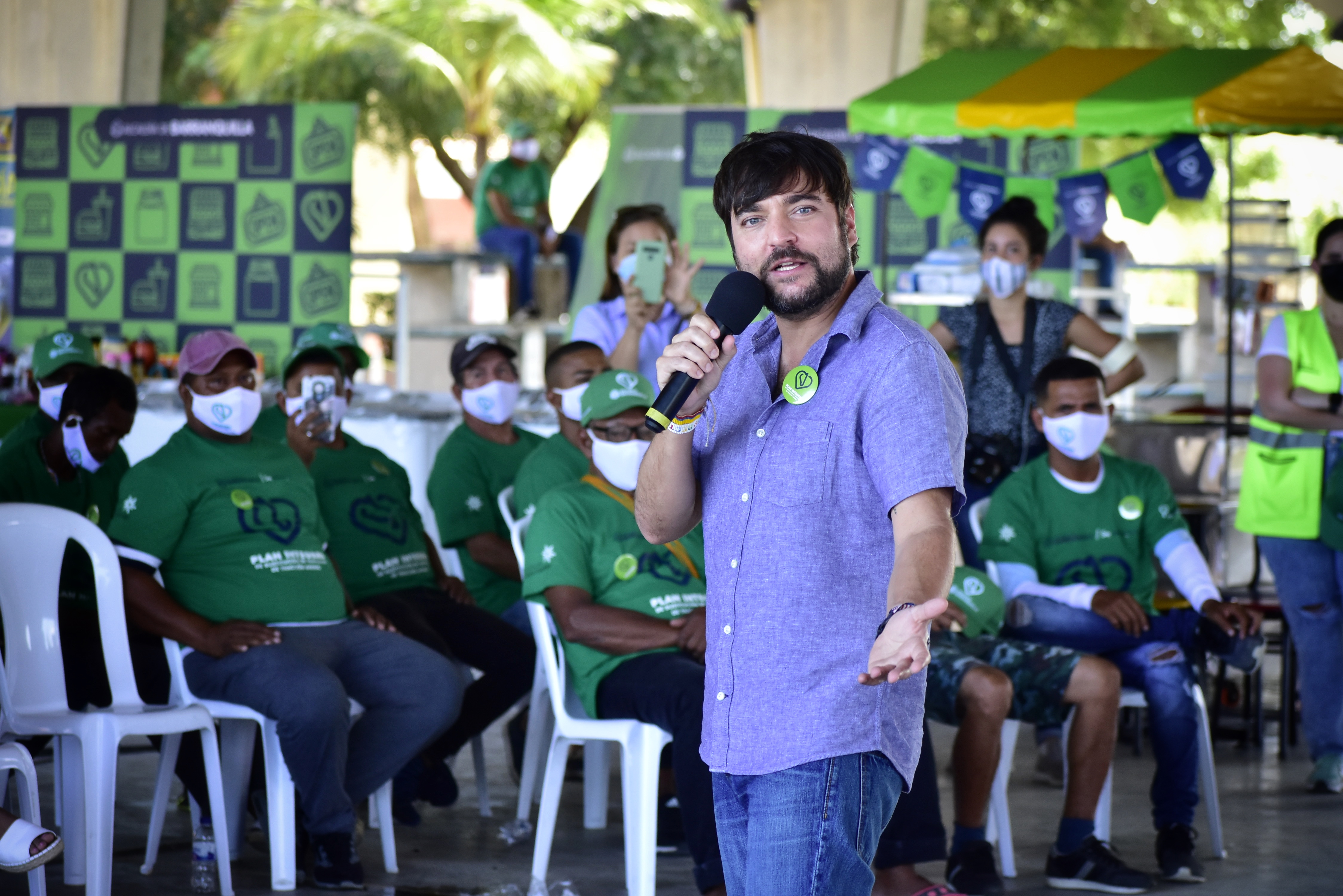 Jaime Pumarejo, alcalde de Barranquilla.