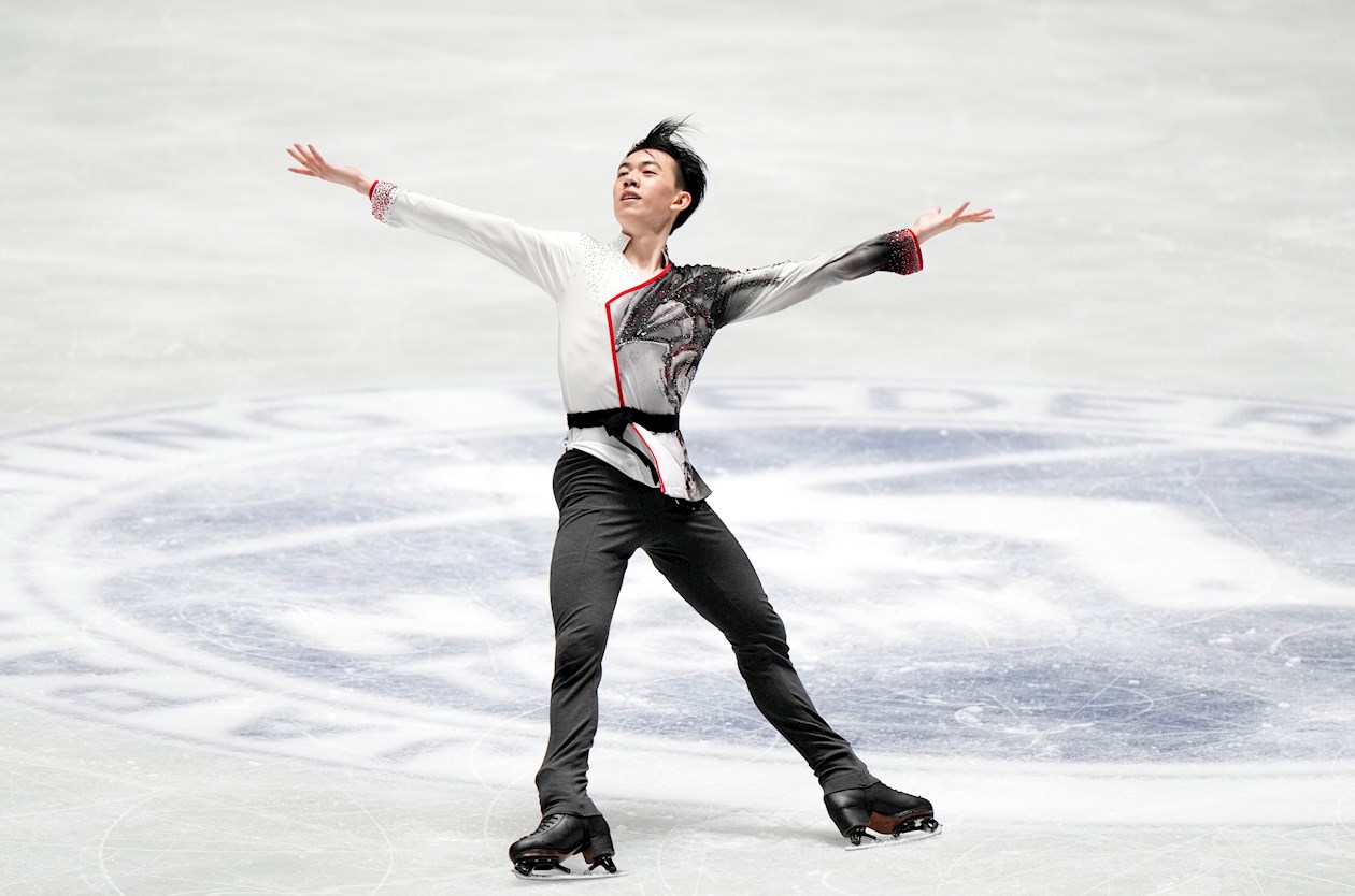 Vincent Zhou de Estados Unidos.
