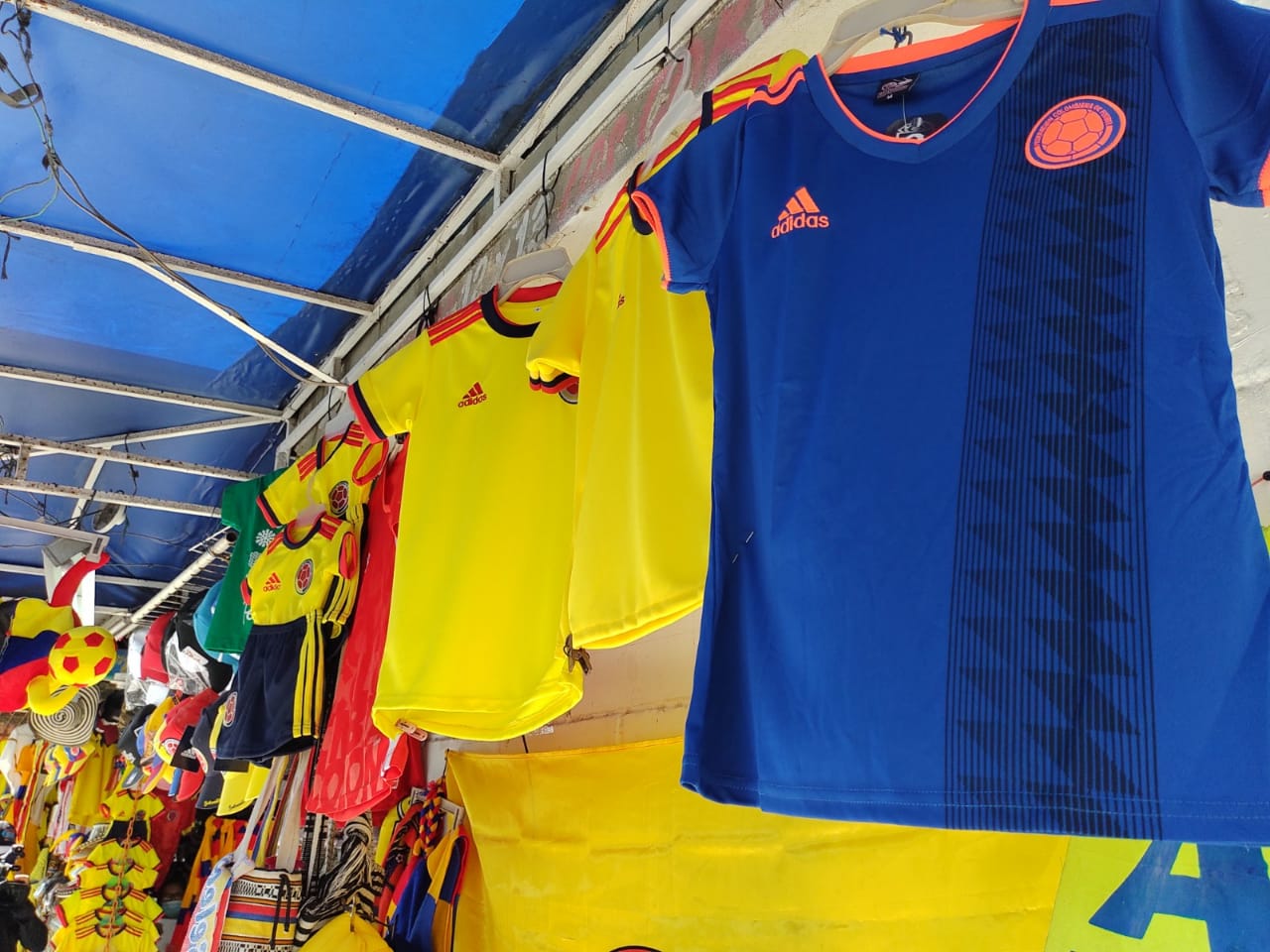 Las camisetas son los productos más apetecidos. 