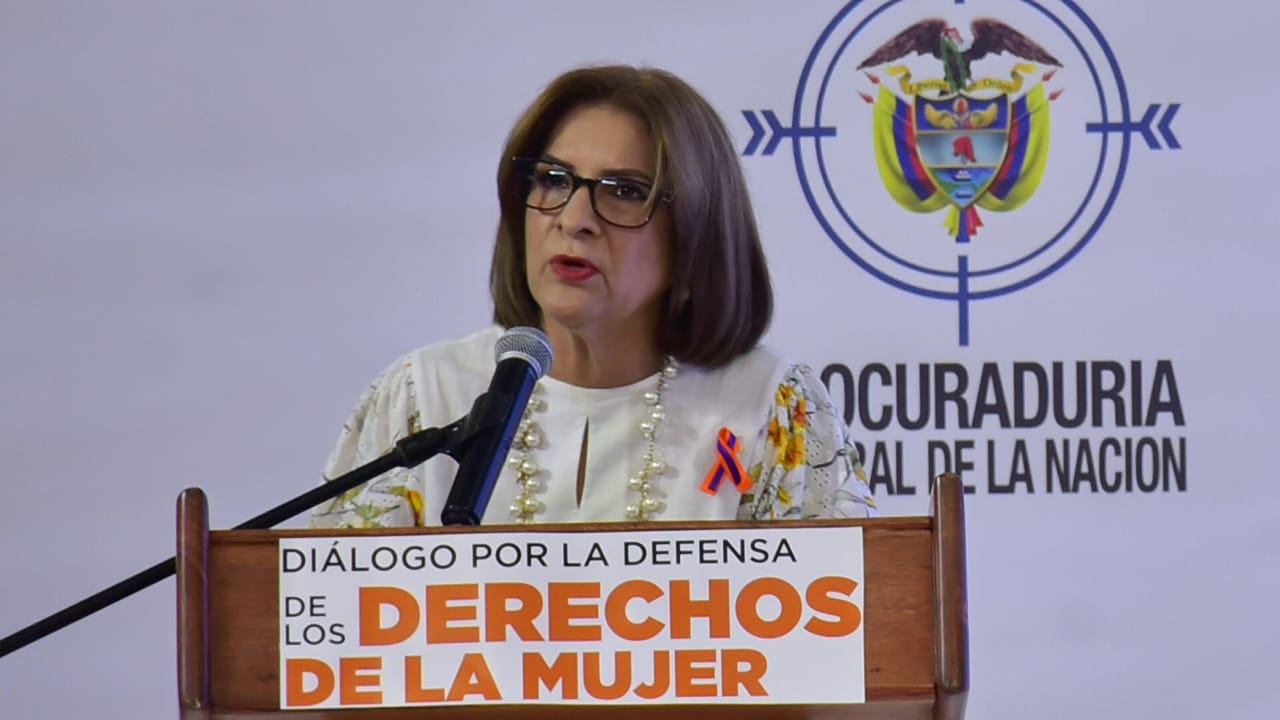 La Procuradora General de la Nación, Margarita Cabello.