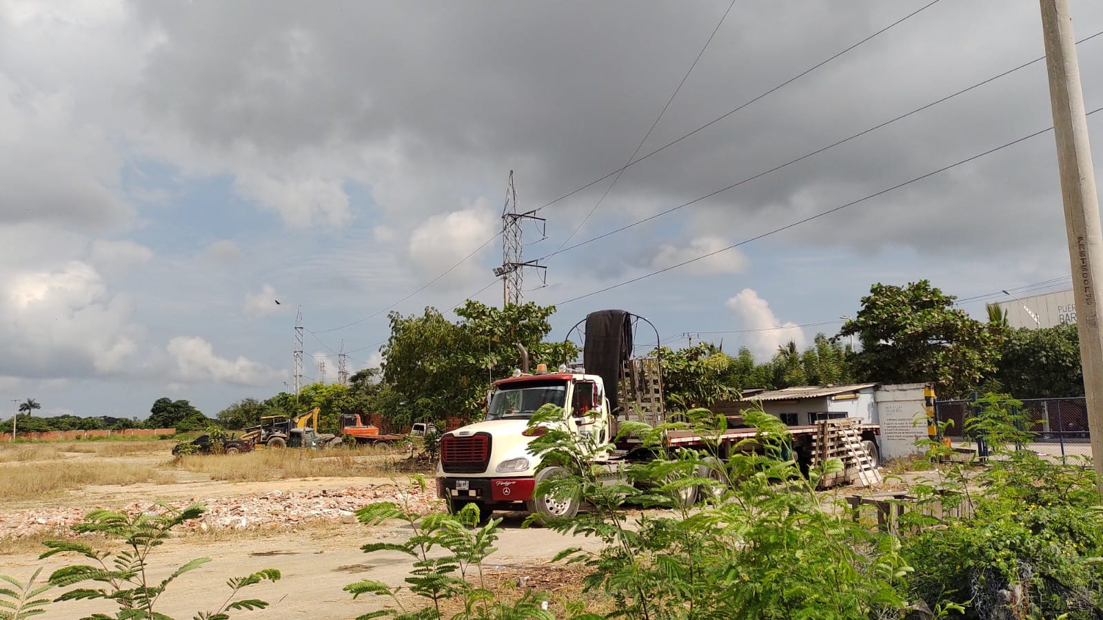 Parqueadero 'La perrera' en Barranquilla.