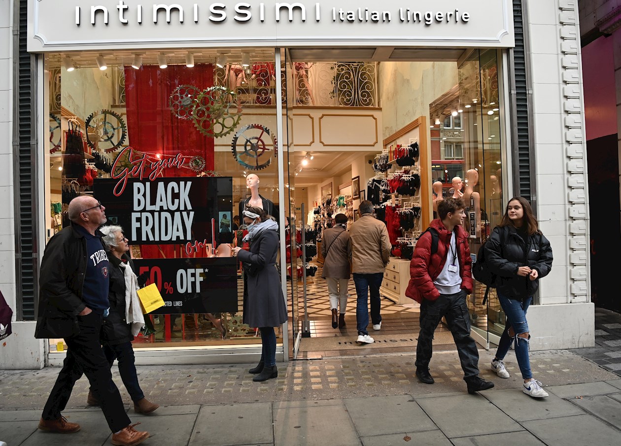 Black Friday en Reino Unido.