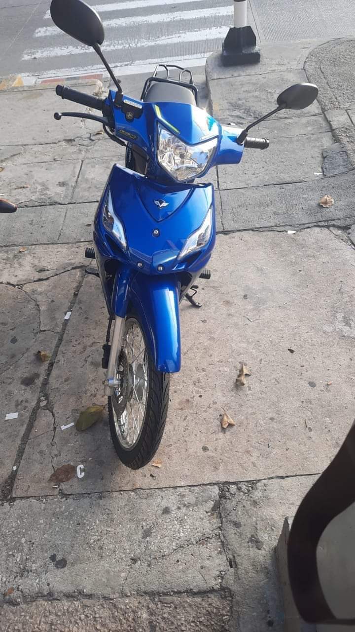 Moto robada. 