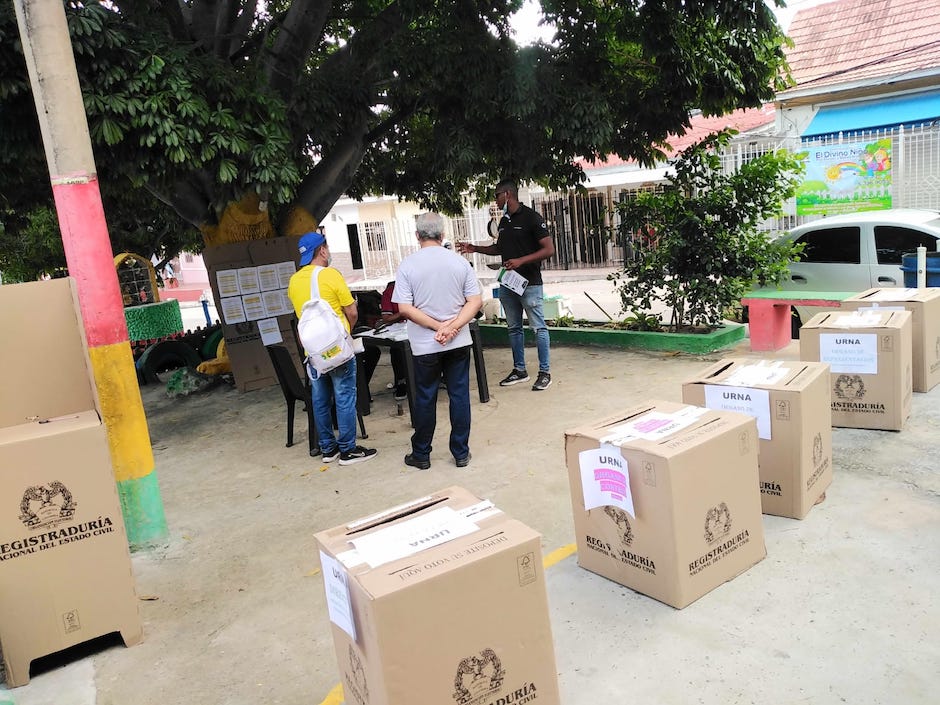 La Alcaldía y la Registraduría dispusieron una amplia logística para el proceso.