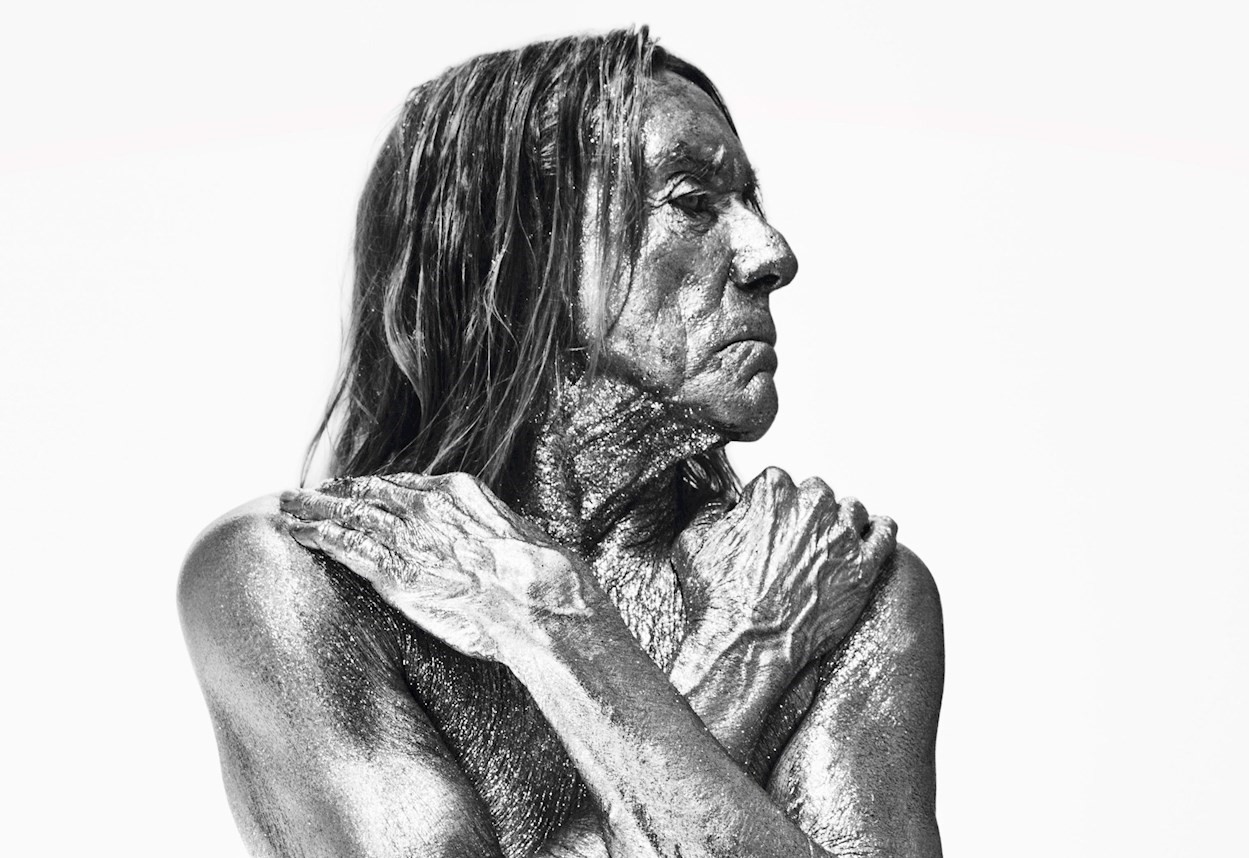 Iggy Pop es la foto para agosto.
