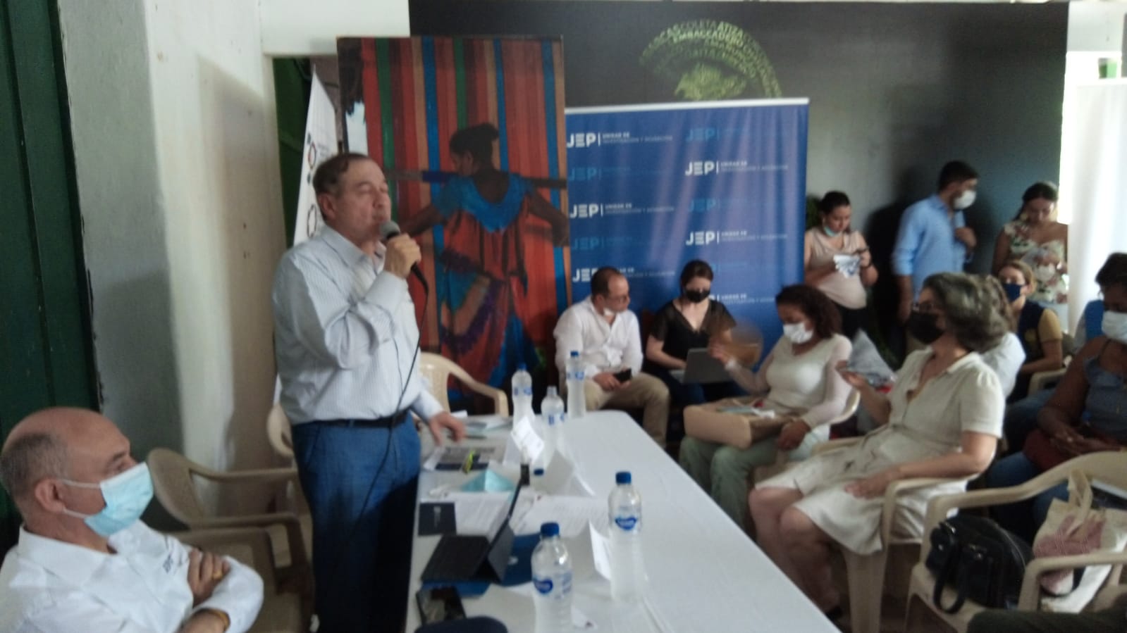 Comisión de la Verdad. Eduard Cifuentes, presidente de la JEP.