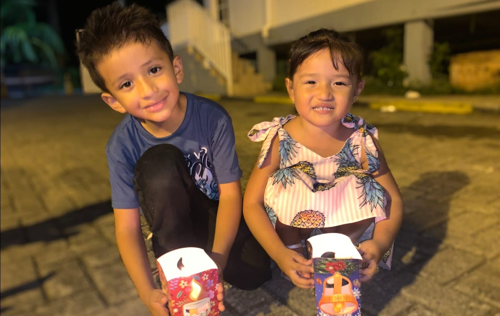 Kaleth Gonzalez y Andrea Camargo, La Victoria, felices en la celebración.