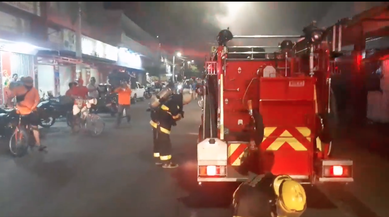 Los Bomberos controlaron el incendio.