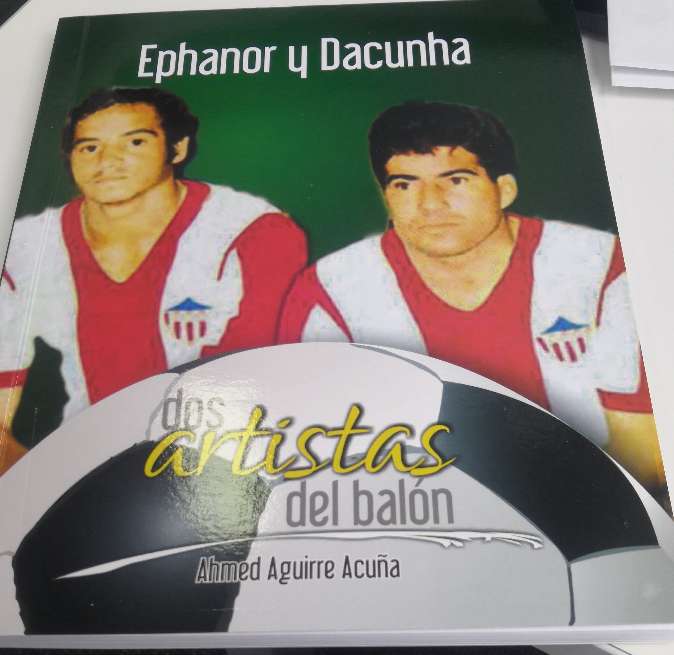 Ephanor y Dacunha, históricos del Junior. 