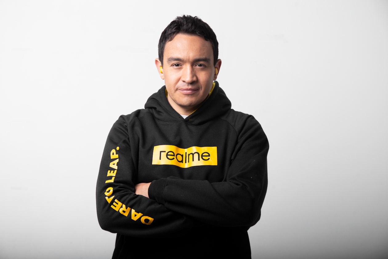 David Gutiérrez Bolívar, gerente de Relaciones Públicas y Comunicaciones para Realme Colombia.