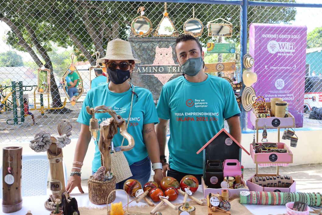Prensa Alcaldía Feria del Emprendimiento en Galapa.