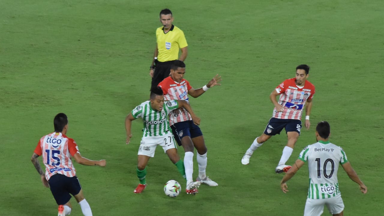 Acción del partido.