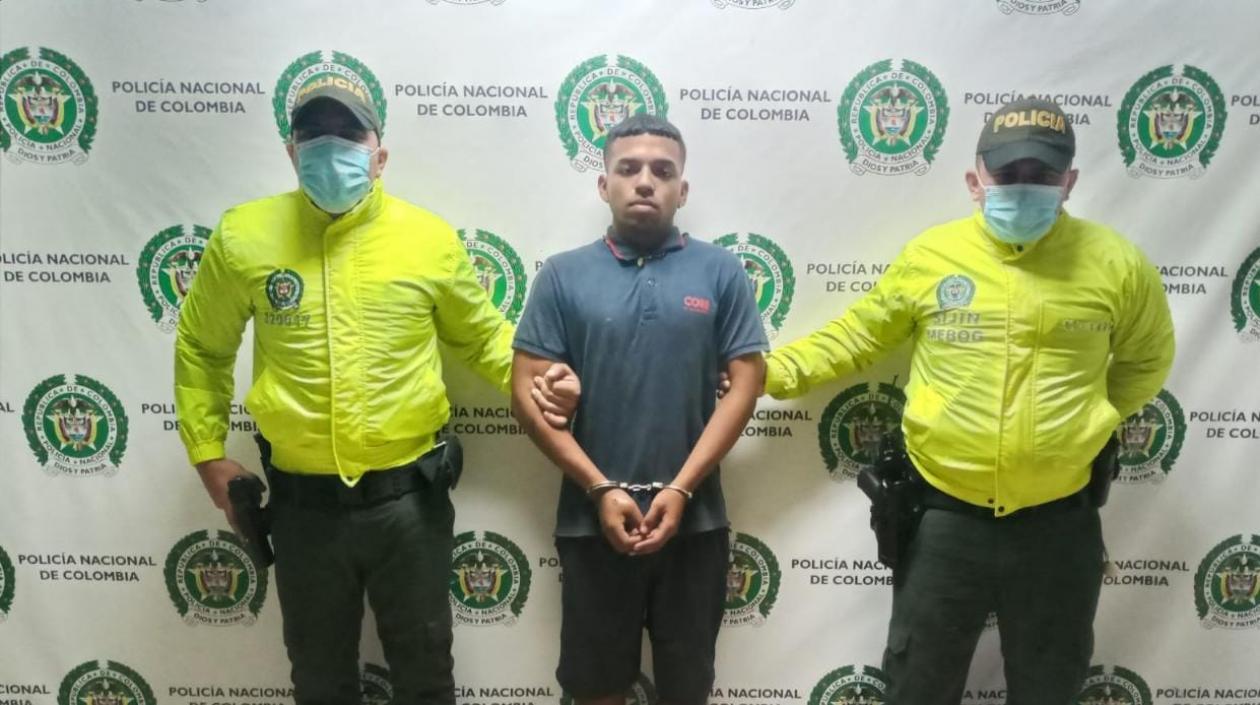 Policía Metropolitana de Barranquilla Wilker José Contreras Ulloa, alias ‘José’.
