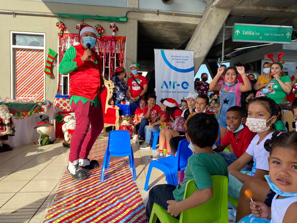 Navidad en Transmetro.