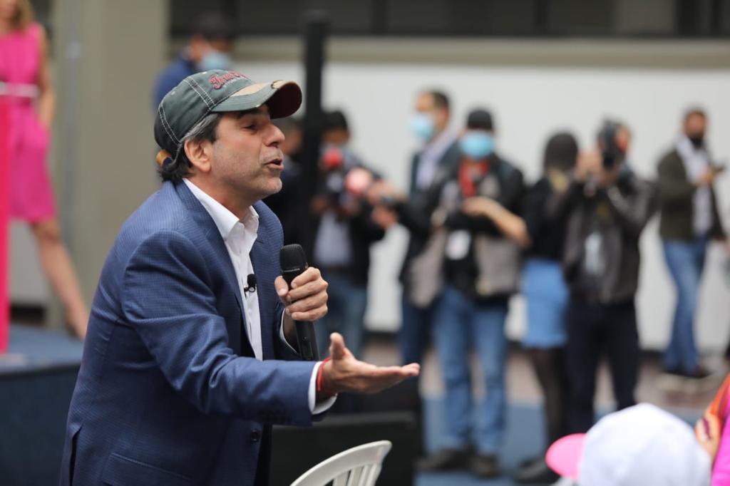 El candidato a la Presidencia, Alejandro Char.