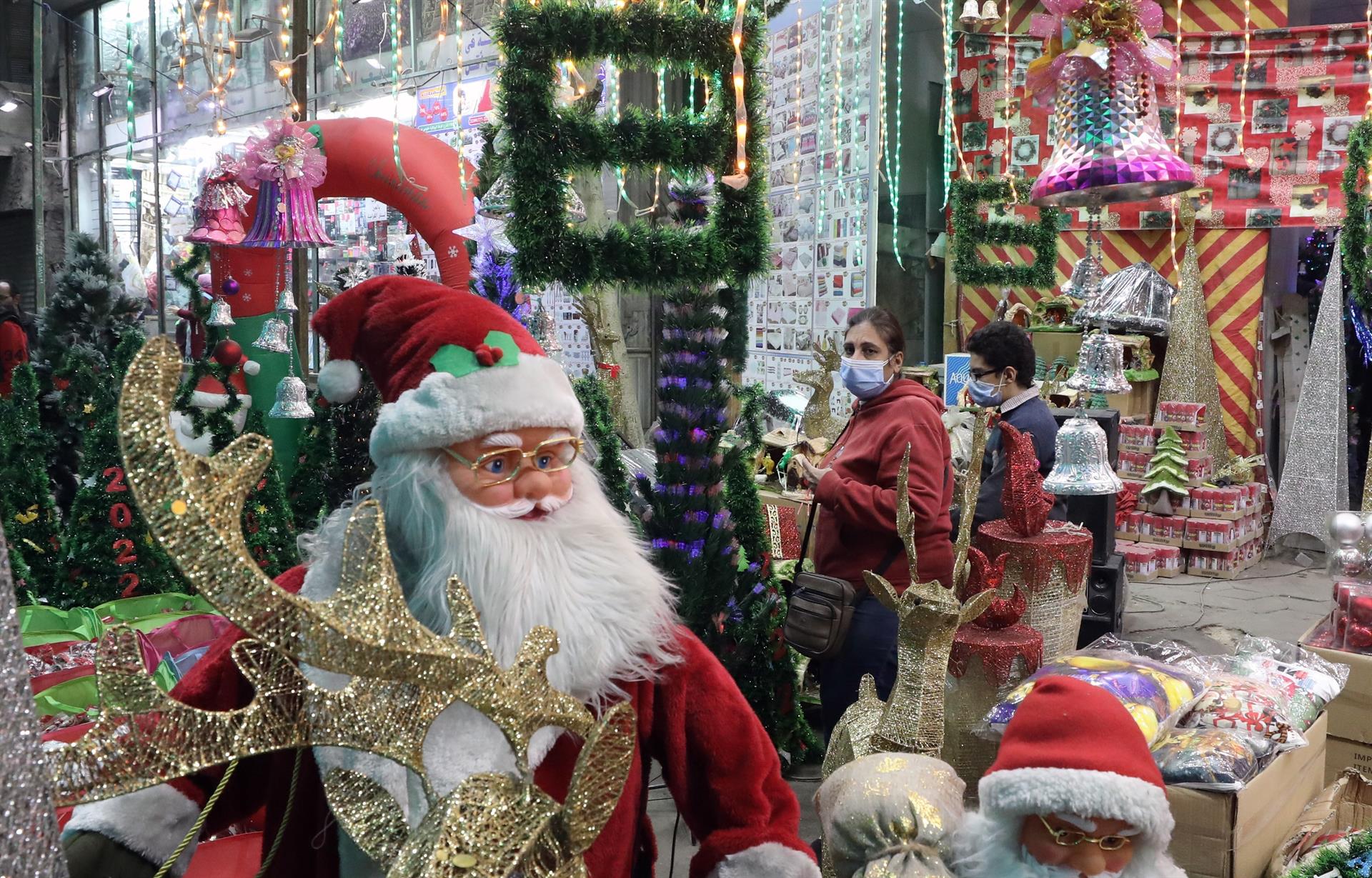 Navidad en Egipto. 