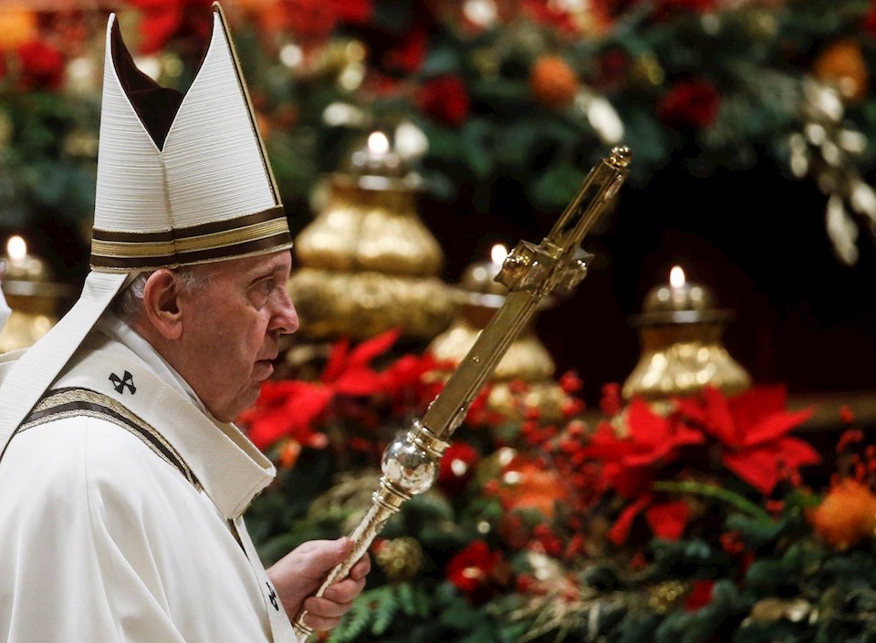 El Papa en la Misa del Gallo.