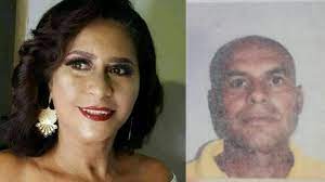 Sabina María Bolívar Camacho y su expareja. 