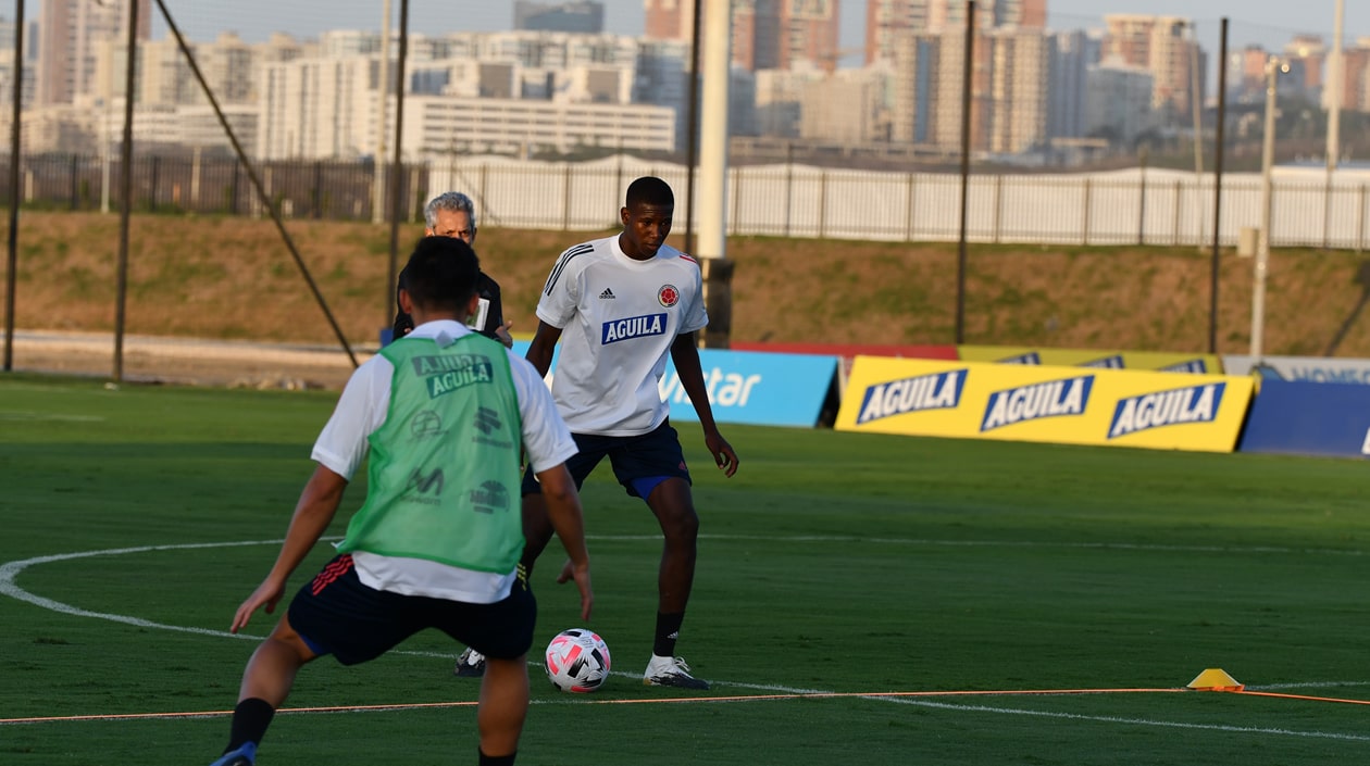 Entrenamientos de los convocados al microciclo.