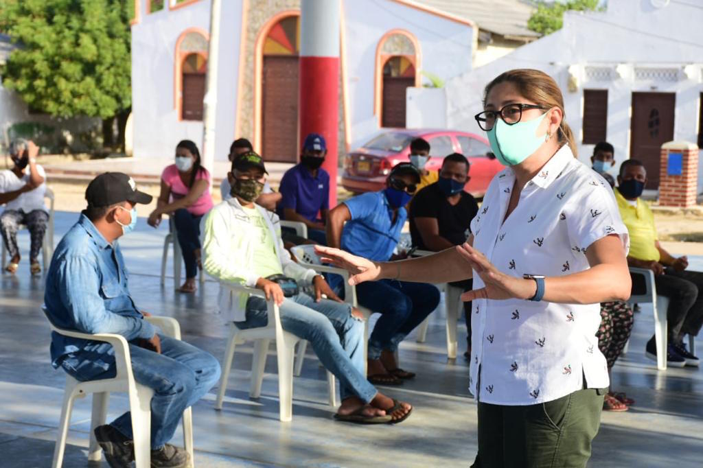 Socialización de las obras en el municipio de Ponedera.