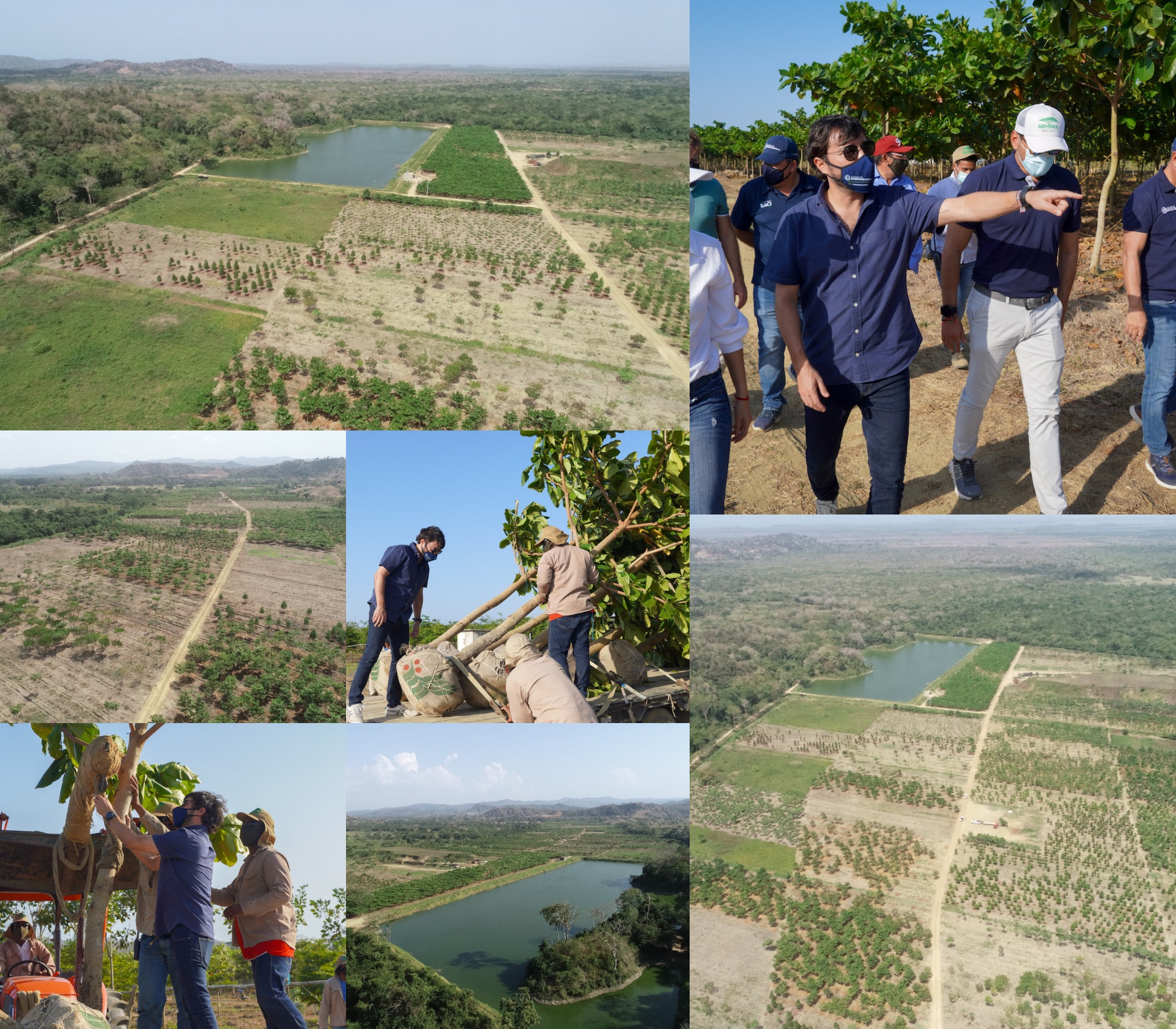 Alcalde de Barranquilla, Jaime Pumarejo, visitó el Vivero Río Dulce, ubicado en Luruaco.