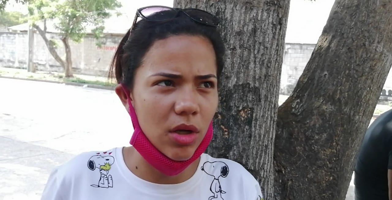 Elenyer Cardozo, hija de mujer asesinada.