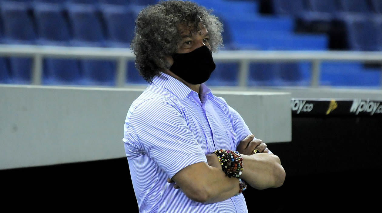 Alberto Gamero, DT de Millonarios.