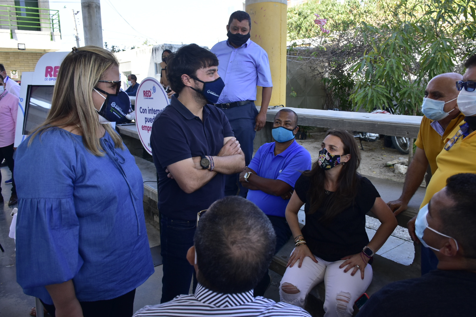 Entrega de equipos tecnológicos de MinTIC y Alcaldía.