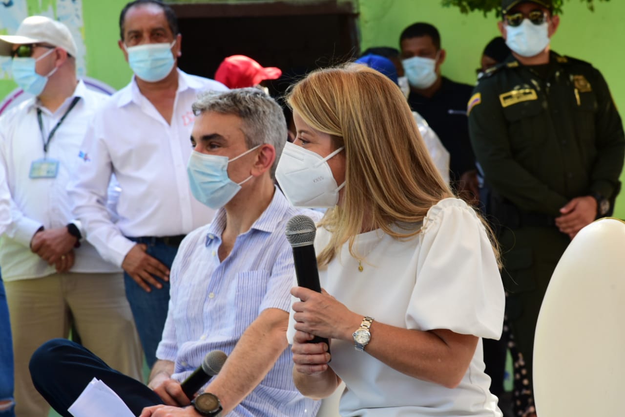 La Gobernadora del Atlántico, Elsa Noguera.