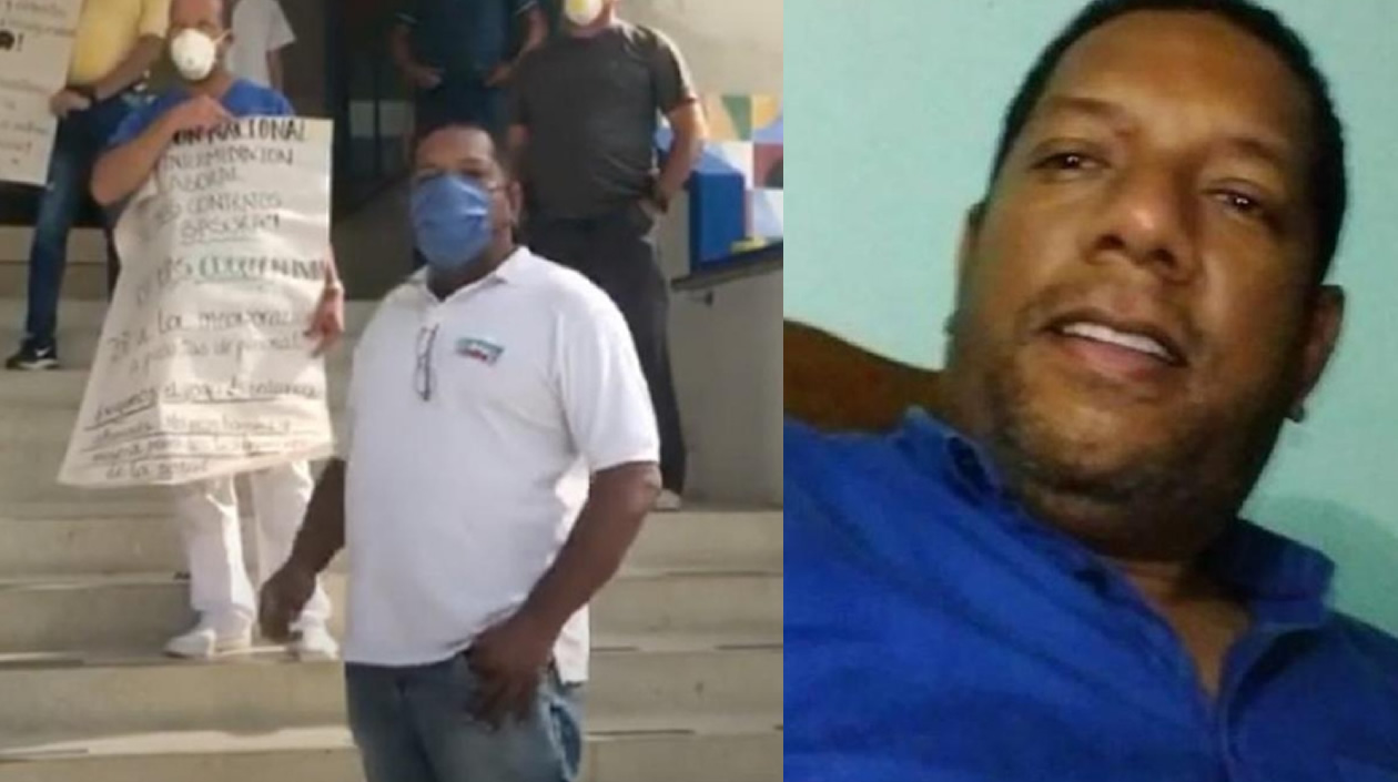 Fabián Palacio Pulido, auxiliar de enfermería