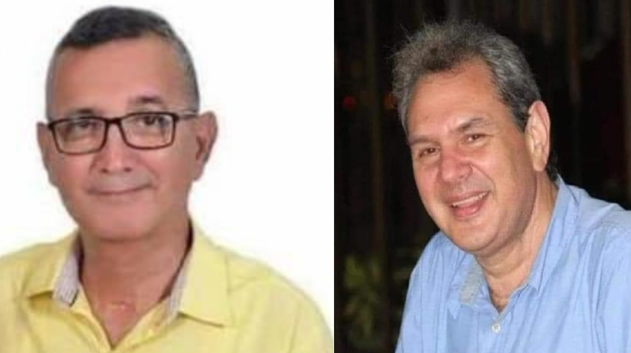 Eusebio Consuegra Calvo, médico cirujano, y Abraham Guerra Chirolla, médico.