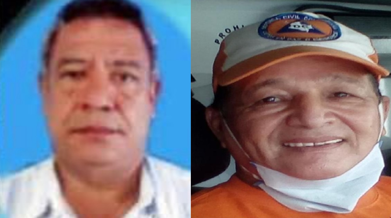 Luis González Velasco, auxiliar de mantenimiento y José Cera, conductor de ambulancia