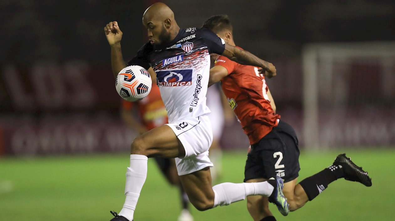 Freddy Hinestroza, de destacada actuación en el partido.