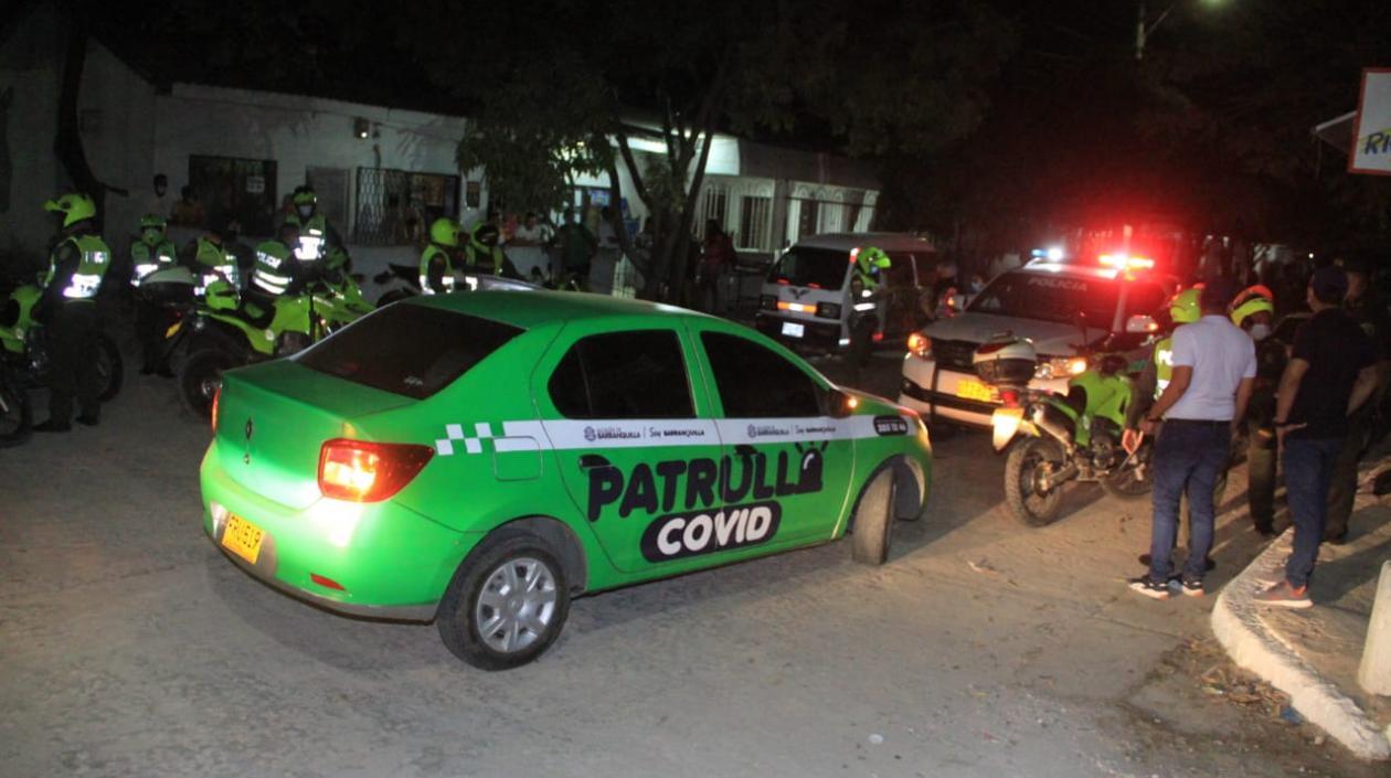 Policía Metropolitana de Barranquilla Imagen referencial.