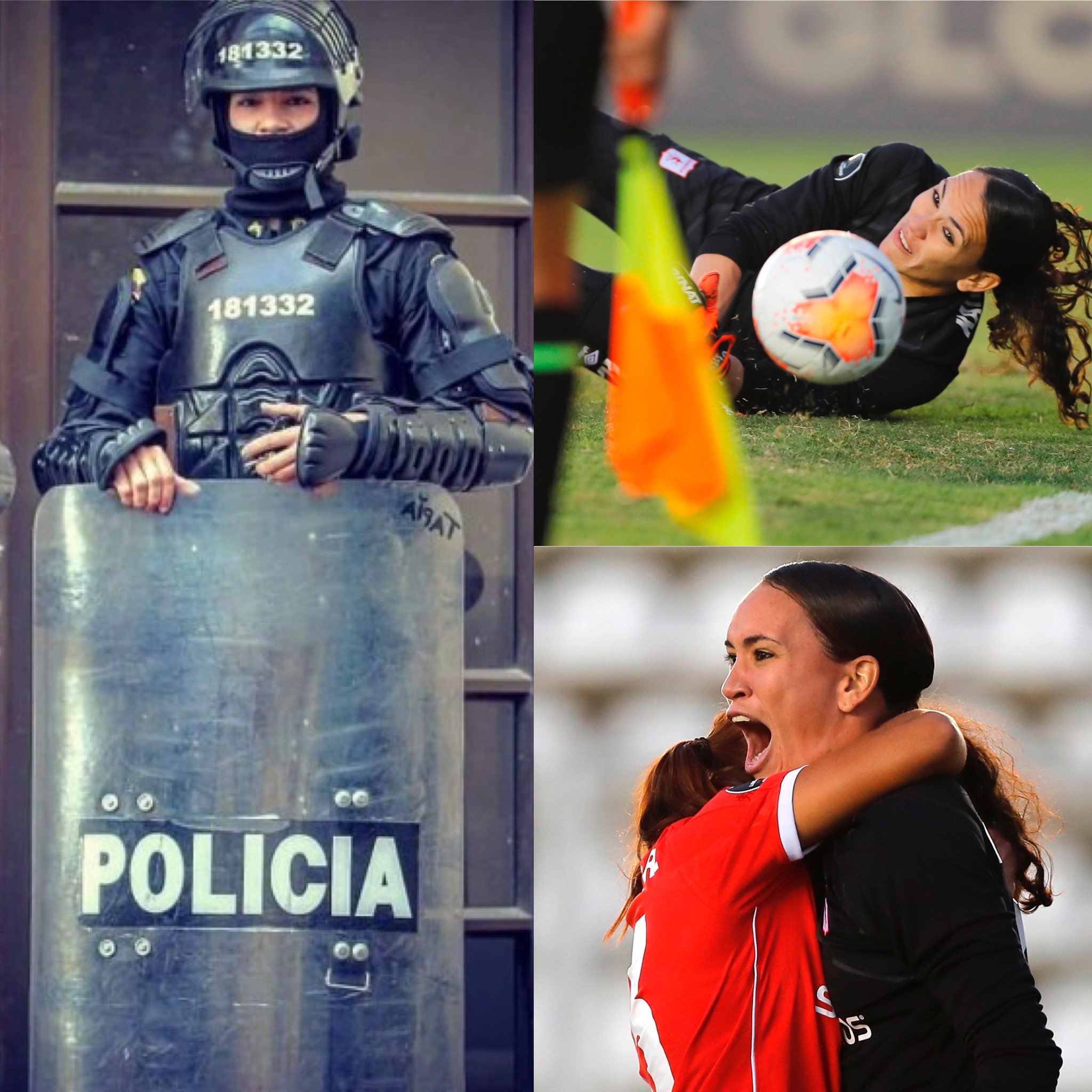 De Policía a arquera campeona. 