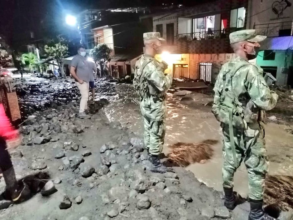 El Ejército Nacional haciendo presencia en Dabeiba - Antioquia.