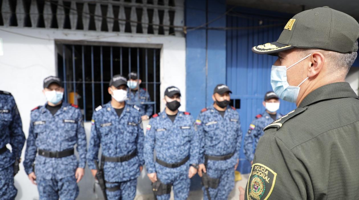 El director del Inpec, general Mariano Botero Coy.