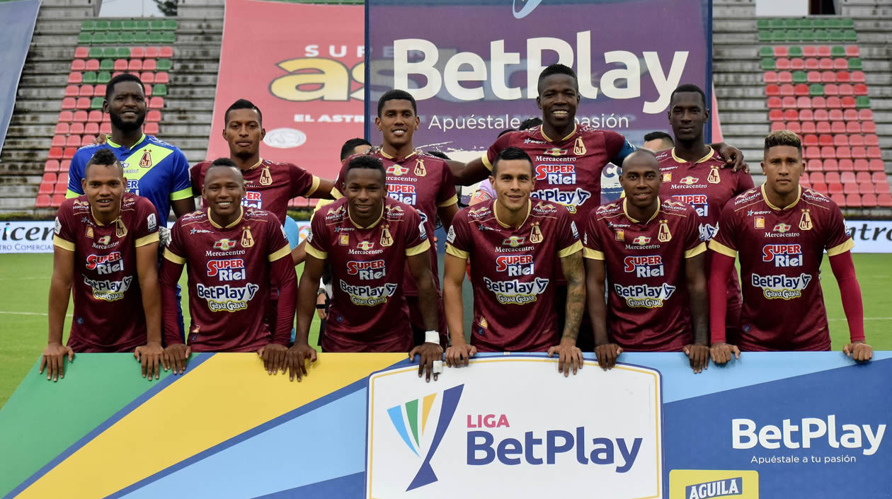 Nómina inicialista de Deportes Tolima.