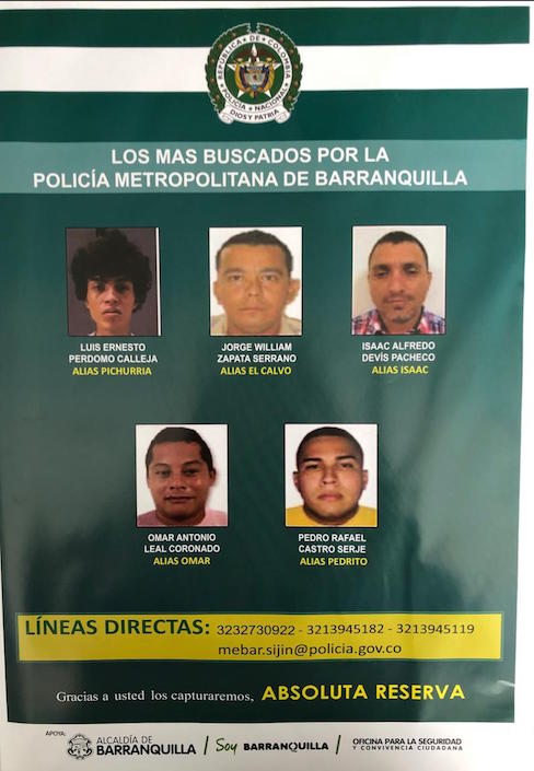 Otro cartel de los más buscados.