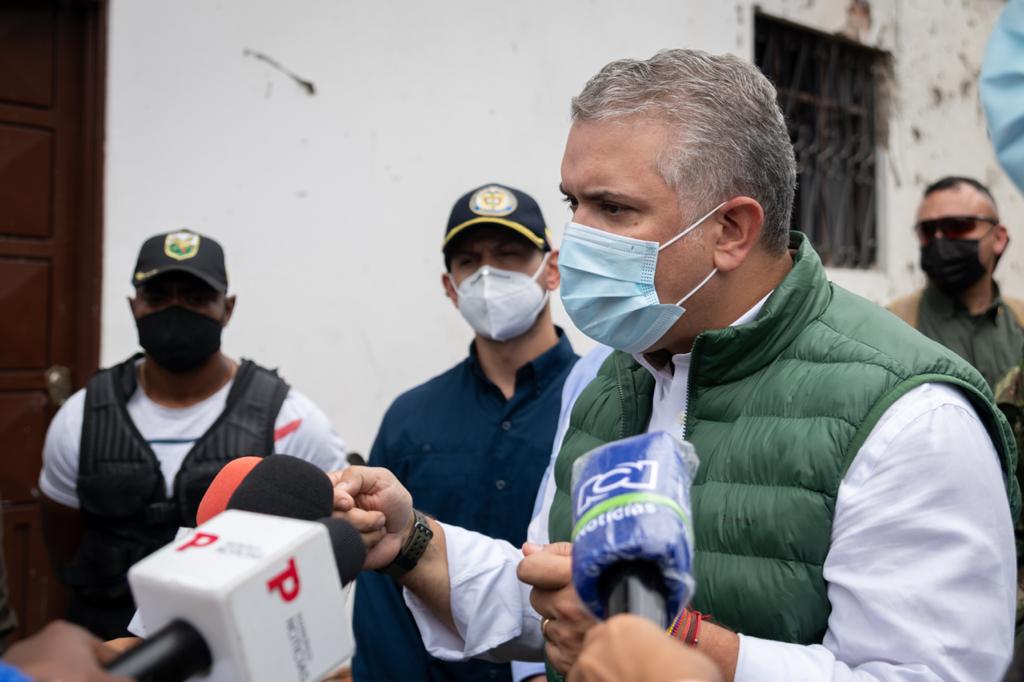 Presidencia Presidente Iván Duque en Corinto, Cauca.