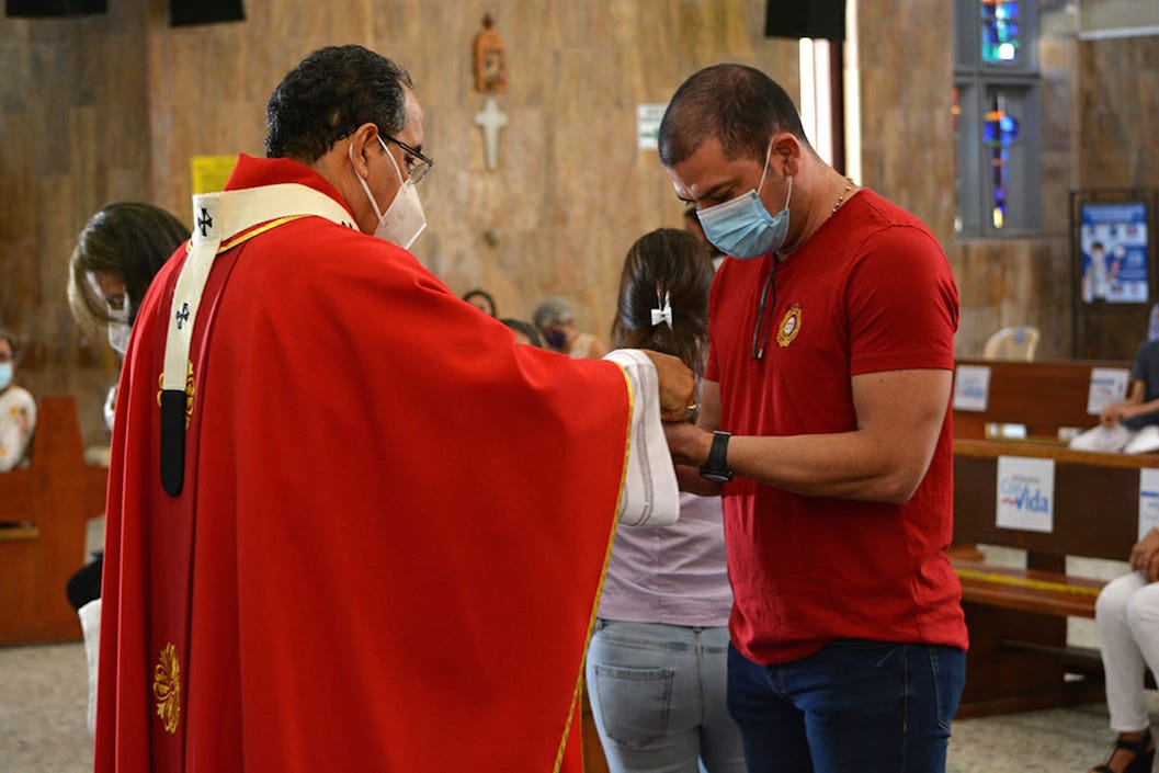 El Arzobispo en la celebración.