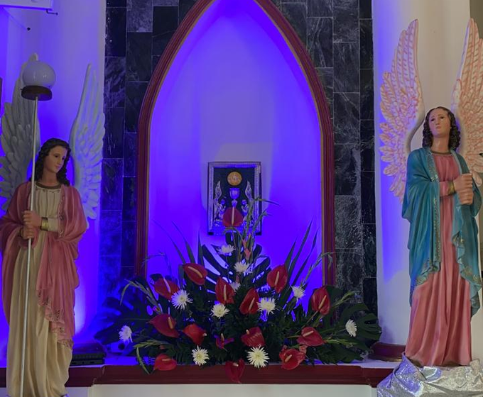 Reserva de la parroquia San Juan Bautista de Juan de Acosta.
