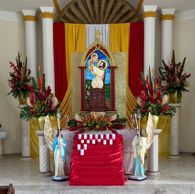 Reserva de la parroquia San Pedro y San Pablo de Barranquilla.
