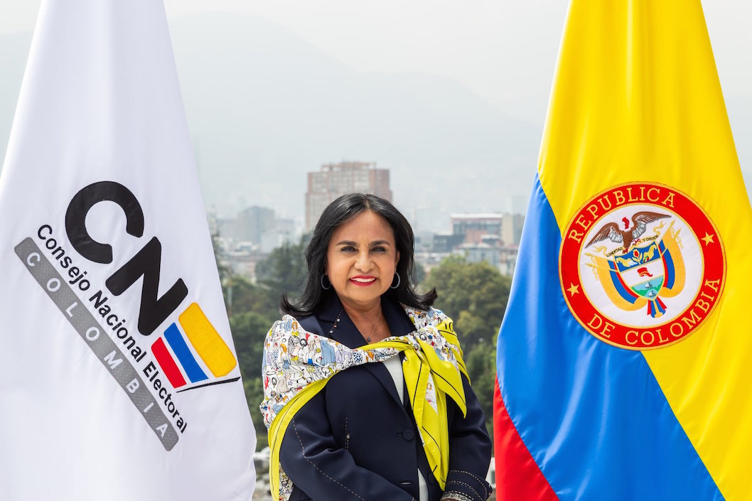 Doris Ruth Méndez Cubillos, presidenta del CNE.