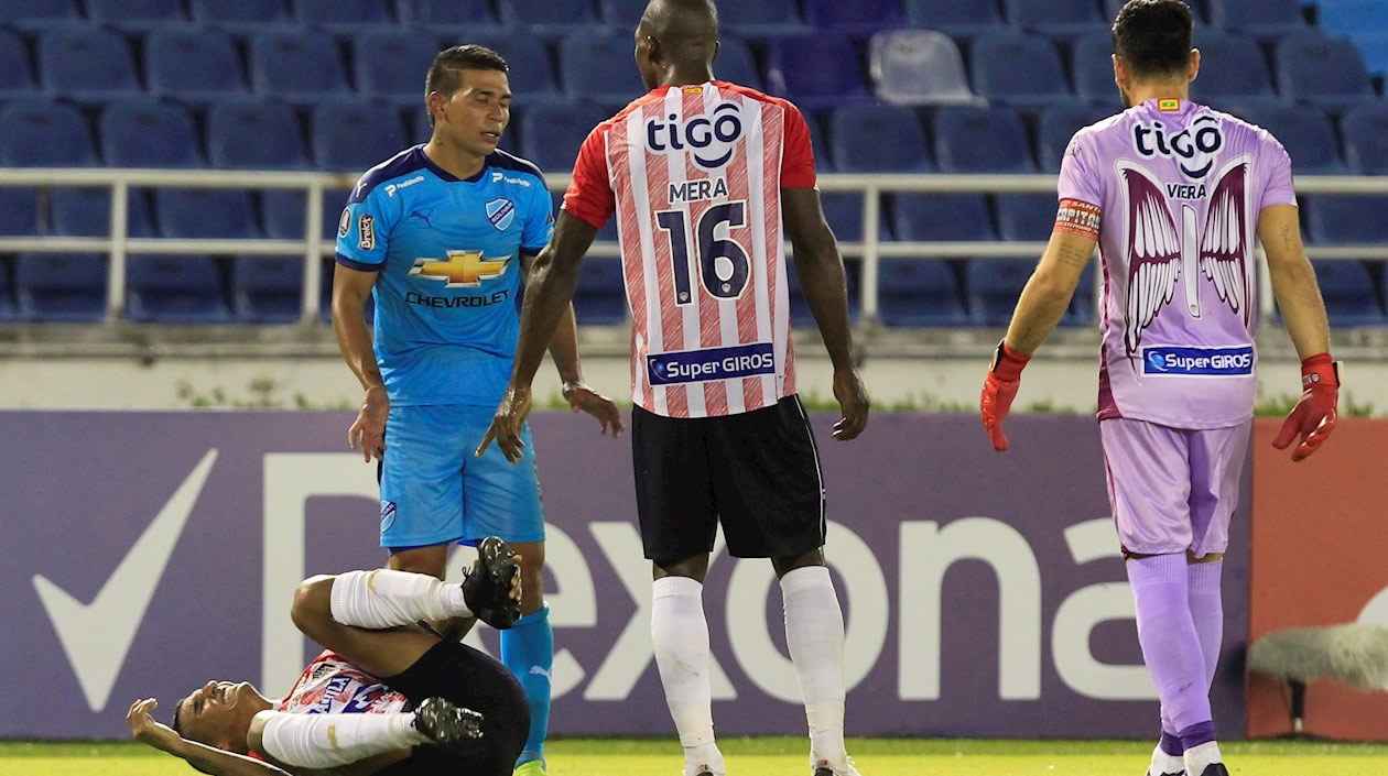 Acción del partido.