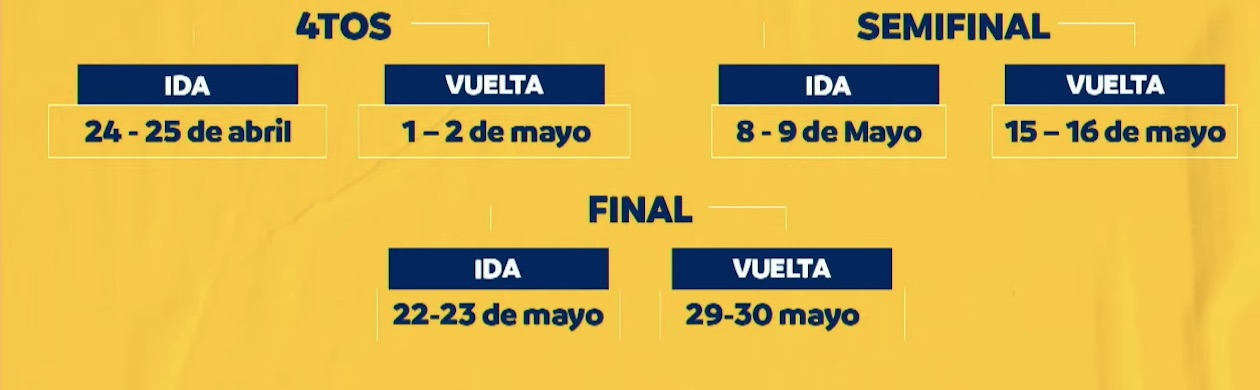 El cronograma a seguir en las siguientes fases.