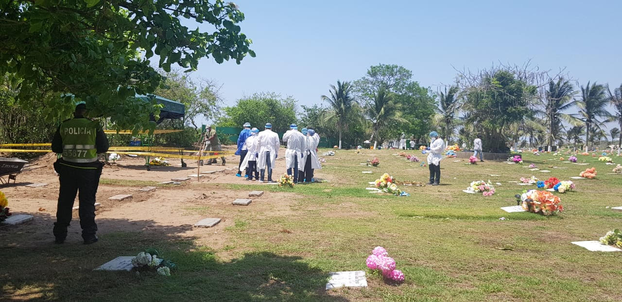 Identificación del cuerpo de Carmen Alicia Varon Olarte