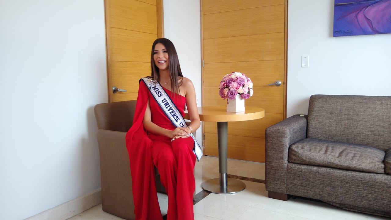 Laura Olascuaga en el Hotel Dann
