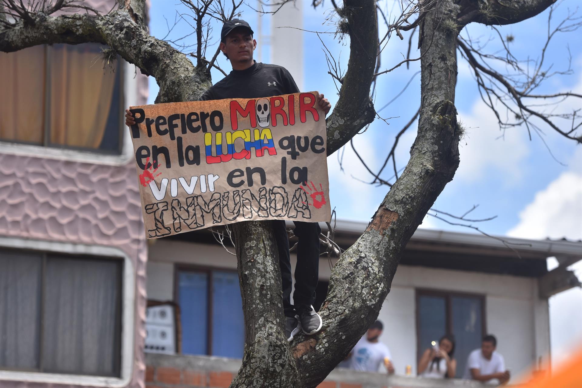 Protestas contra la Reforma Tributaria